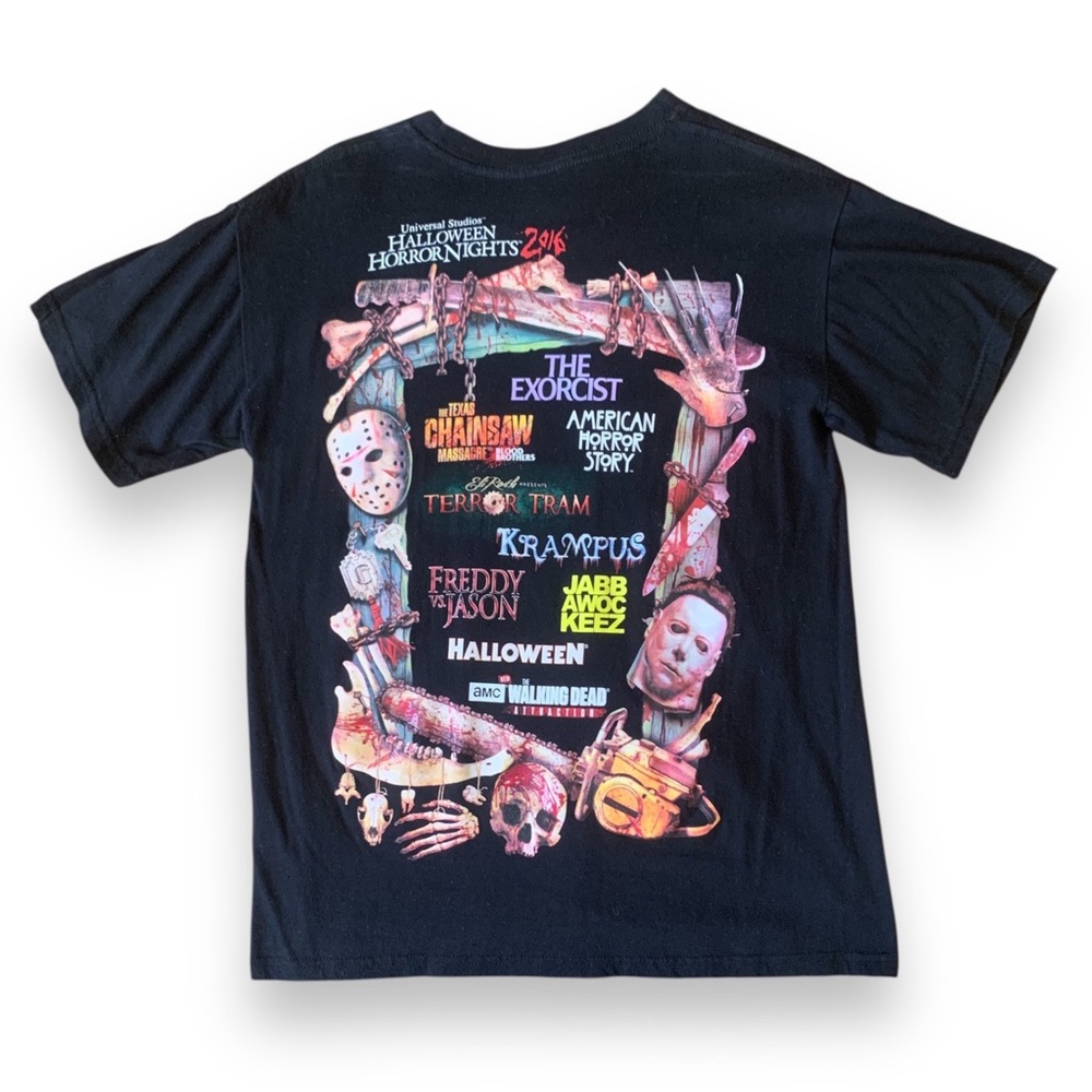Beyond Your Wildest Screams Halloween Horror Nights Graphic Tee Size Small